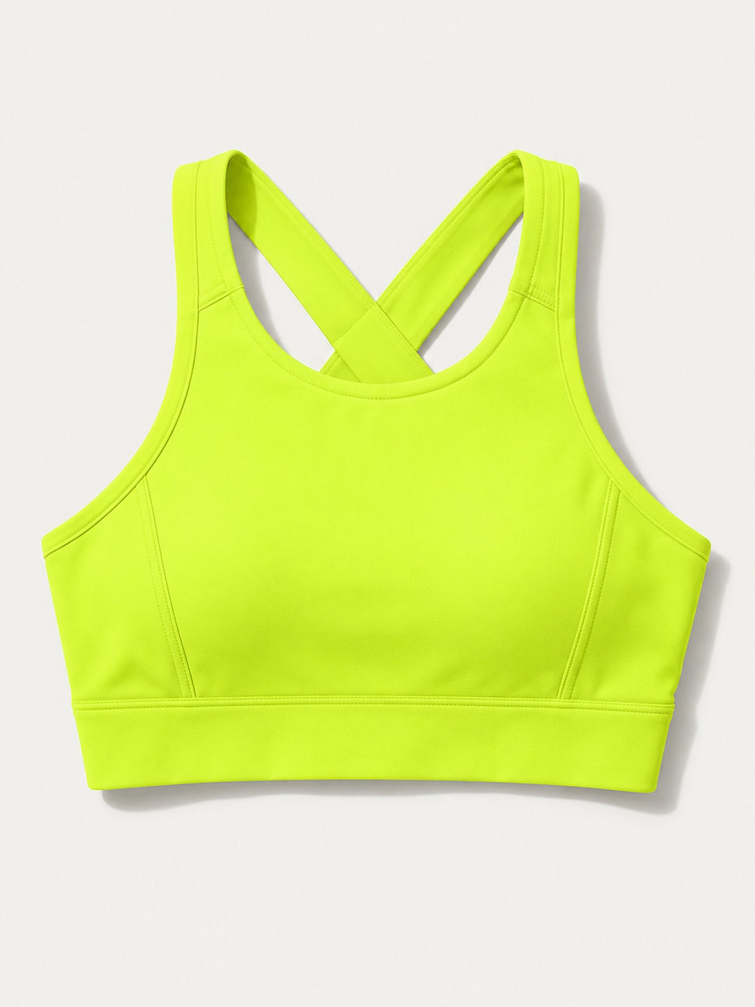 Brassière Impact Max citron à plat