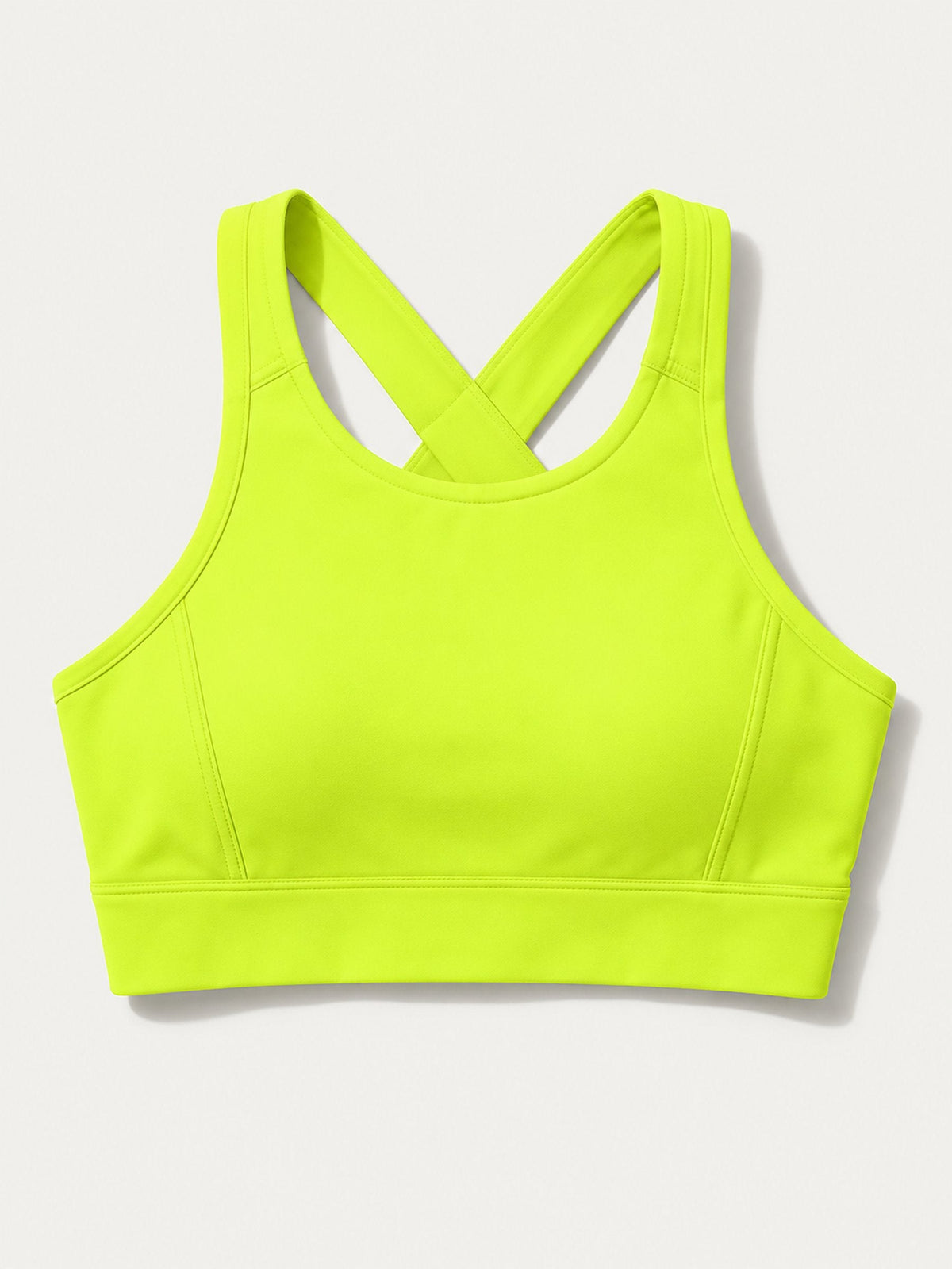 Brassière Impact Max citron à plat