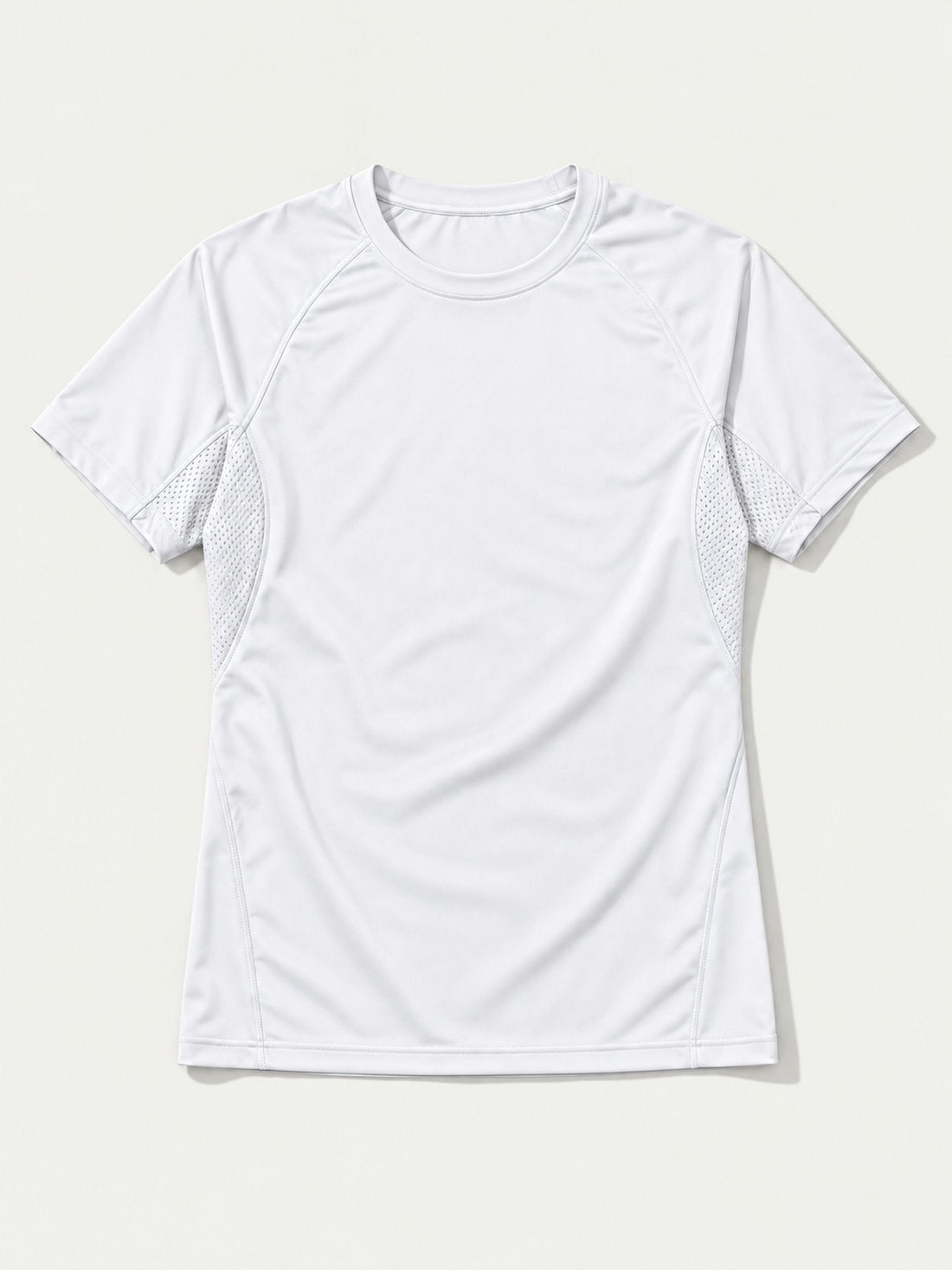 T-shirt Dry Tech blanc à plat