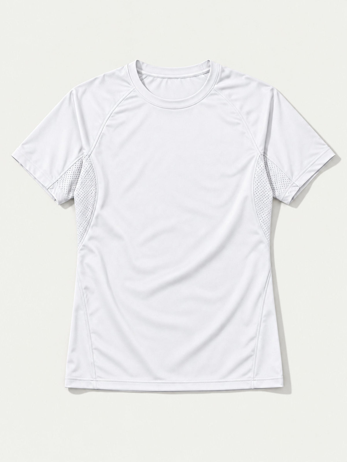 T-shirt Dry Tech blanc à plat