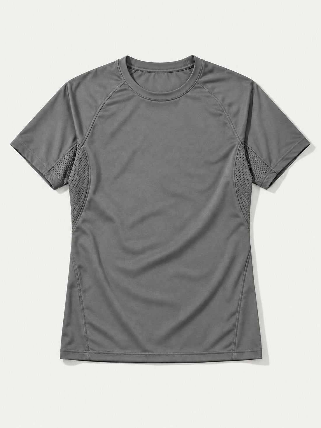 T-shirt Dry Tech gris à plat