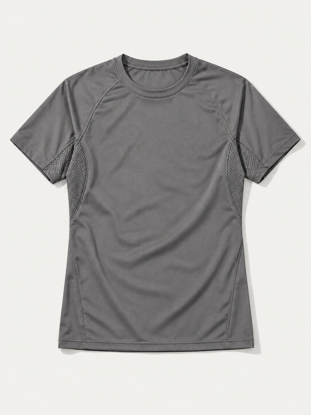 T-shirt Dry Tech gris à plat